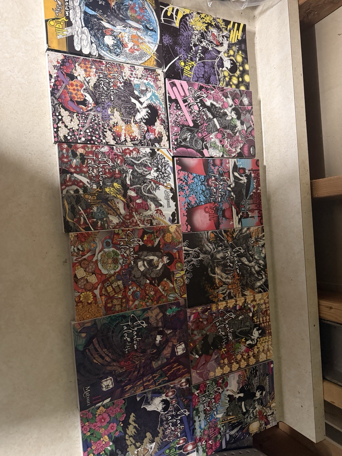 Phantom Tales of the Night Manga Volumes 1-12 by Matsuri English Yen Press Lot