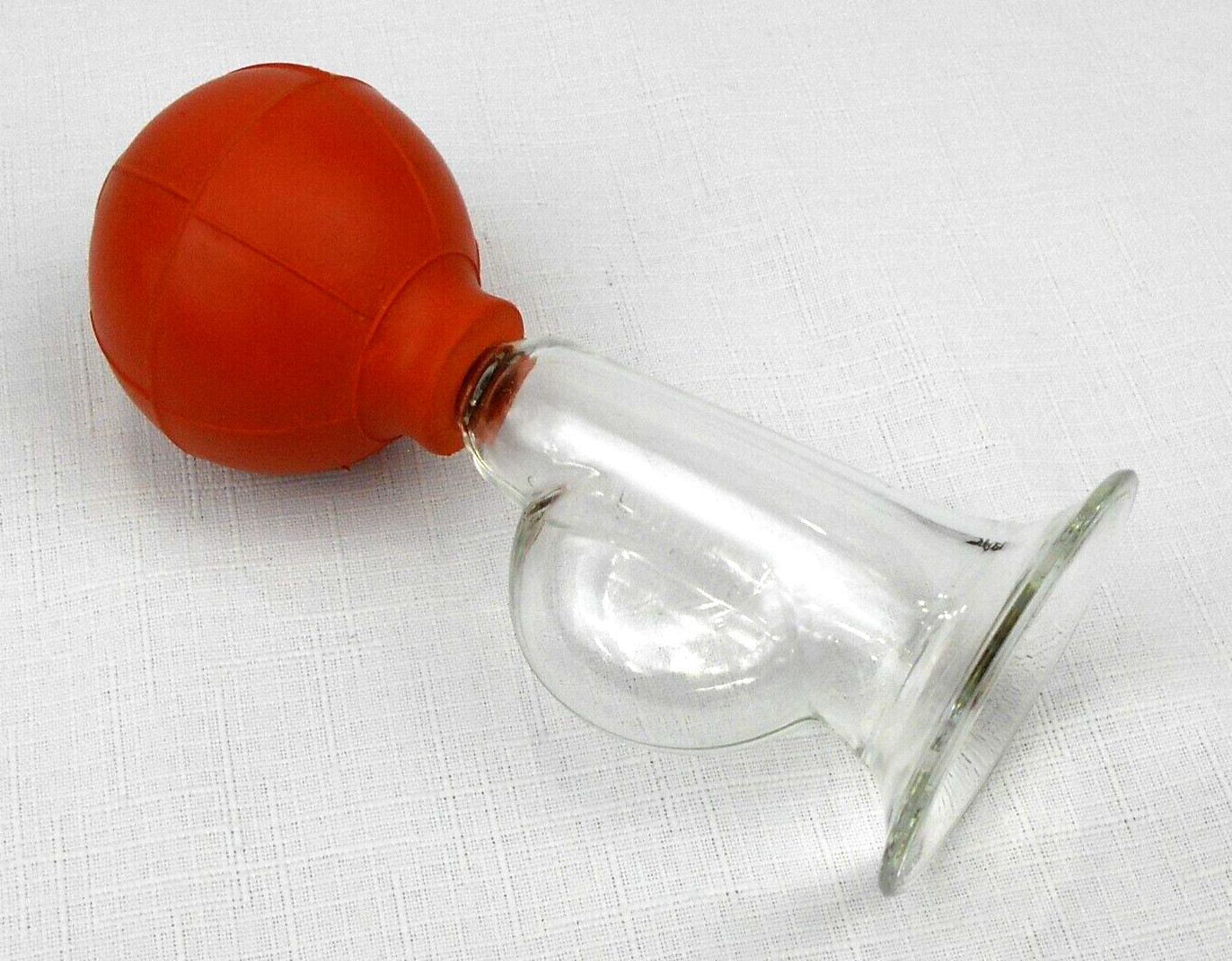 Vintage  1960's HYGENIC France, Czechoslovakia made Glass Breast Pump