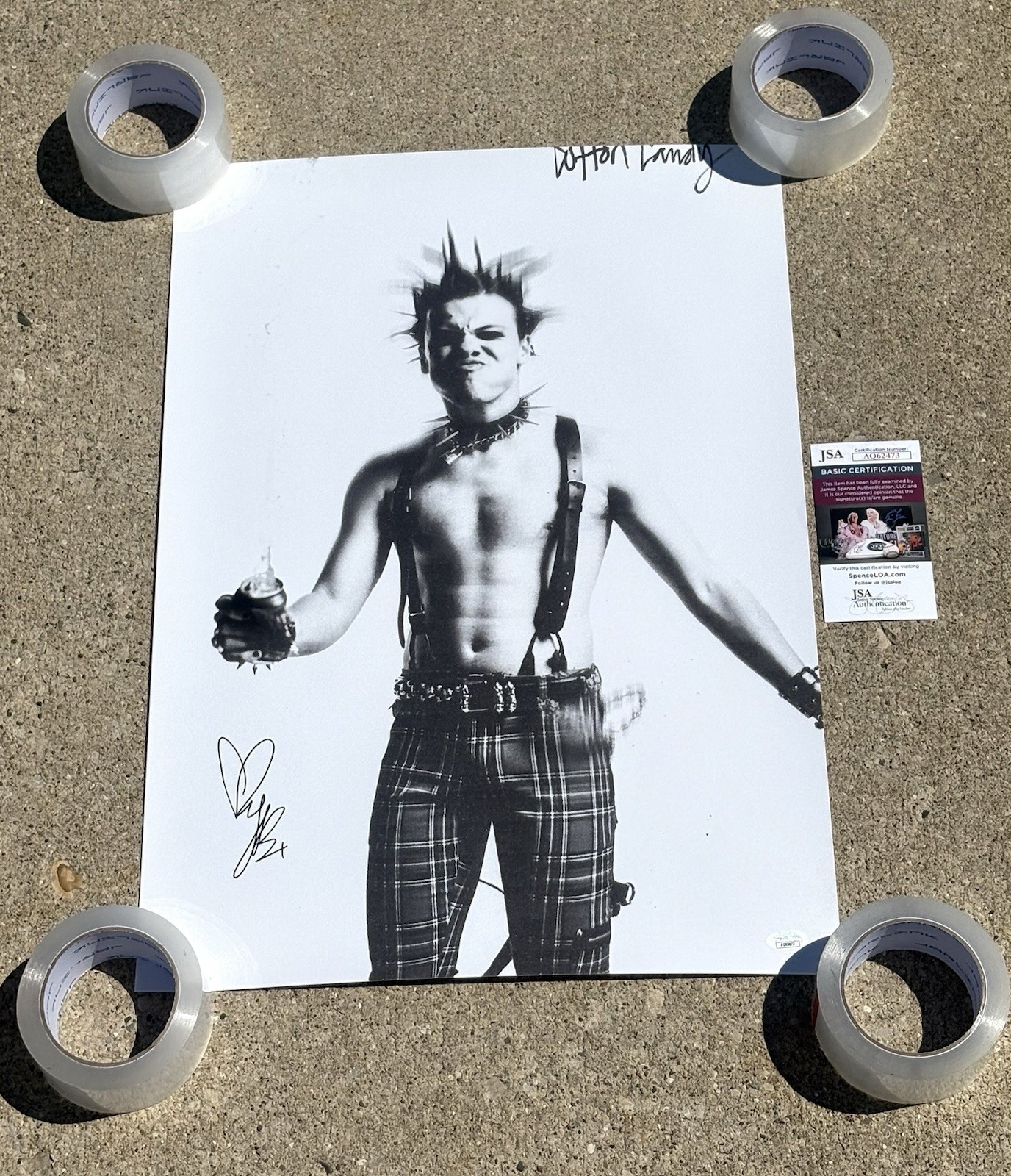YUNGBLUD SIGNED Poster JSA COA Cotton Candy