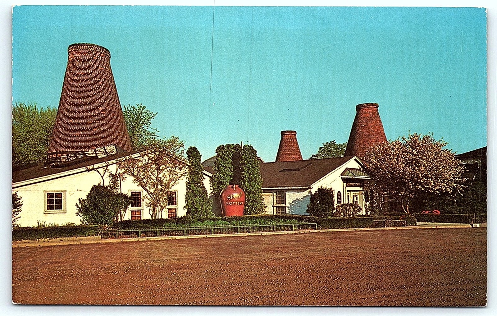 Vintage Postcard: Stangl Pottery Factory, Flemington, NJ