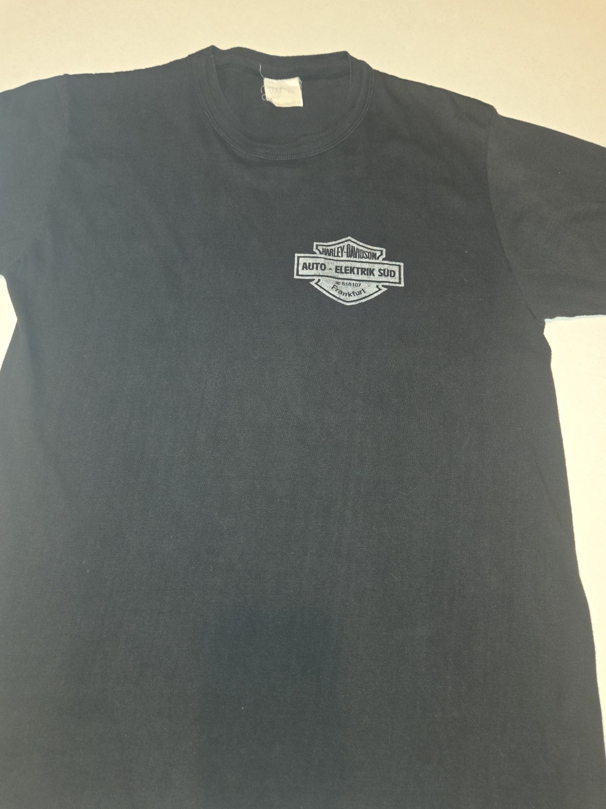Men's Vintage 1986 Harley Davidson Frankfurt, Germany Short Sleeve T-shirt Sz XL