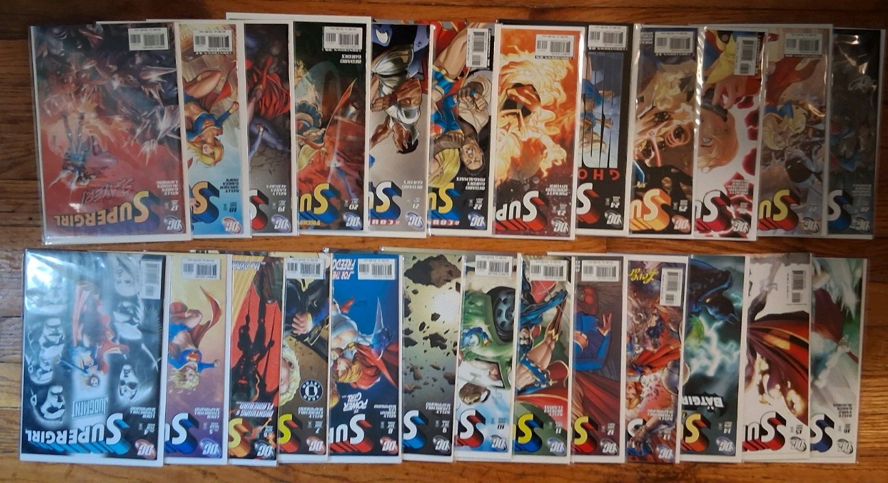 DC Supergirl Vol 5 Issues #4-28 2005 25 Comic Book Lot Bagged & Boarded Kara DC Supergirl Vol 5 Issues #4-28 2005 25 Comic Book Lot Bagged & Boarded Kara