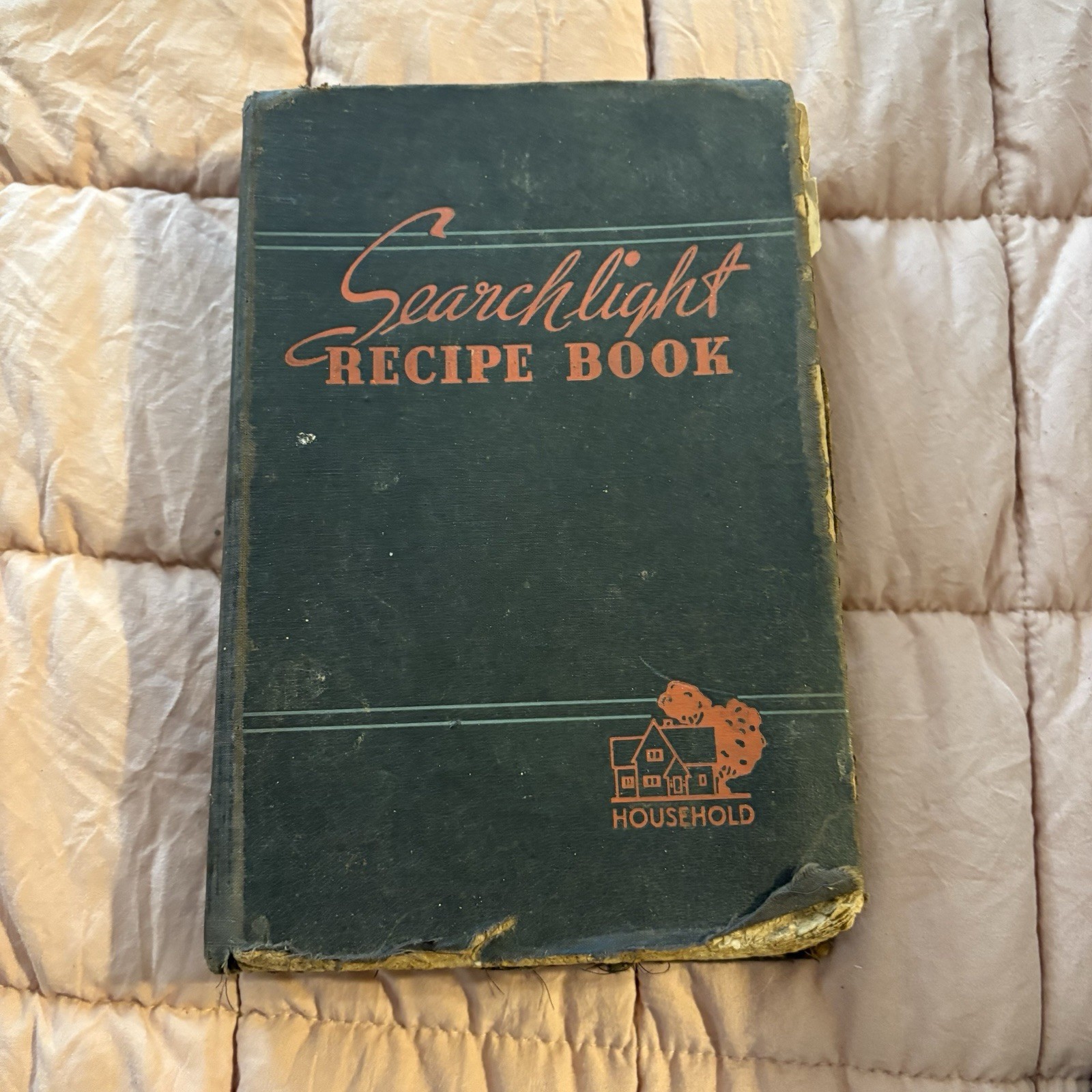 Vtg Searchlight Recipe Book Cookbook Household 1949 22nd edition Well Loved Used