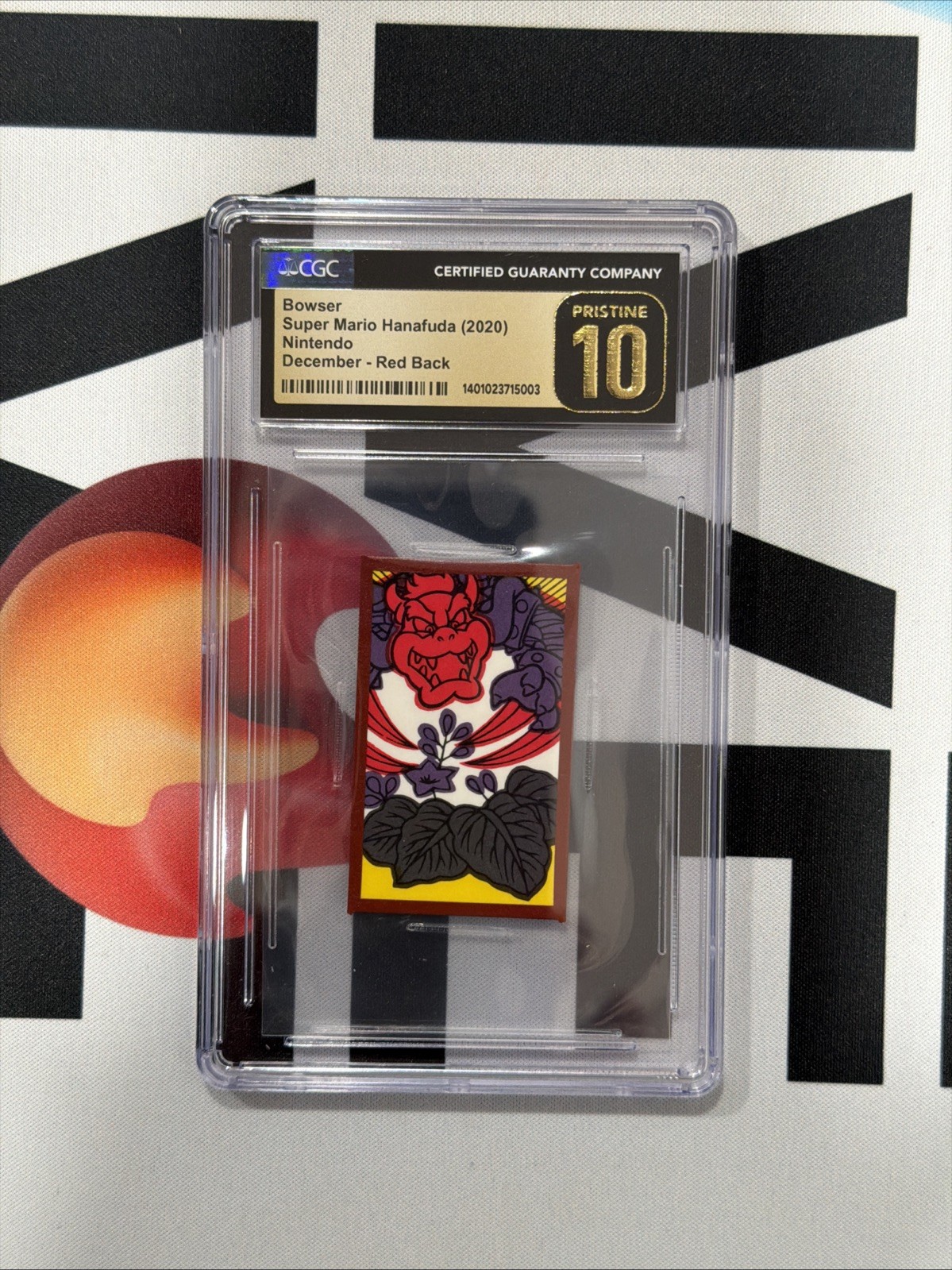 2020 NINTENDO SUPER MARIO HANAFUDA JAPANESE BOWSER CGC 10 PRISTINE