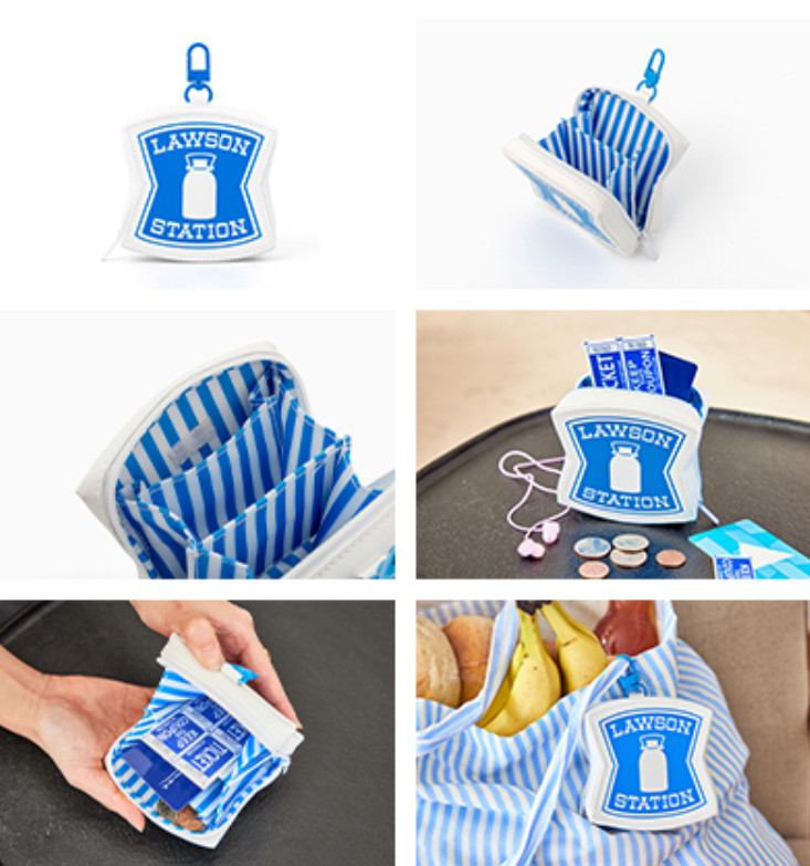 LAWSON OFFICIAL BOOK LAWSON Signage Mini Pouch Ver. NEW JAPAN