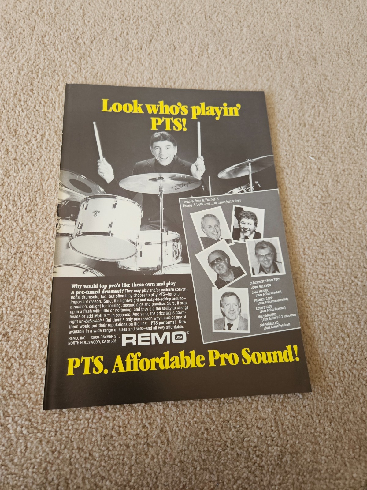 TPBBK74 MAGAZINE ADVERT 11X8