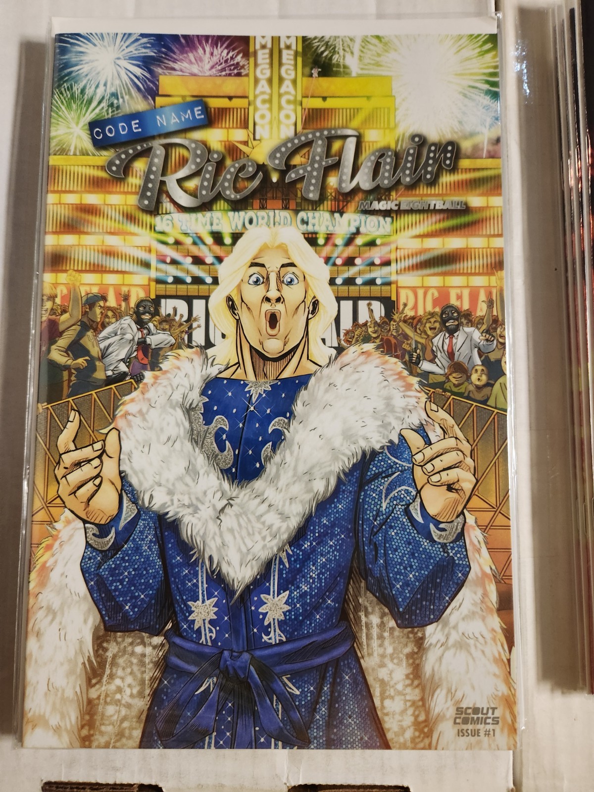 CODE NAME RIC FLAIR 1 VARIANT VF+ NM- DOORBUSTER COMIC BOOK JJC CODE NAME RIC FLAIR 1 VARIANT VF+ NM- DOORBUSTER COMIC BOOK JJC