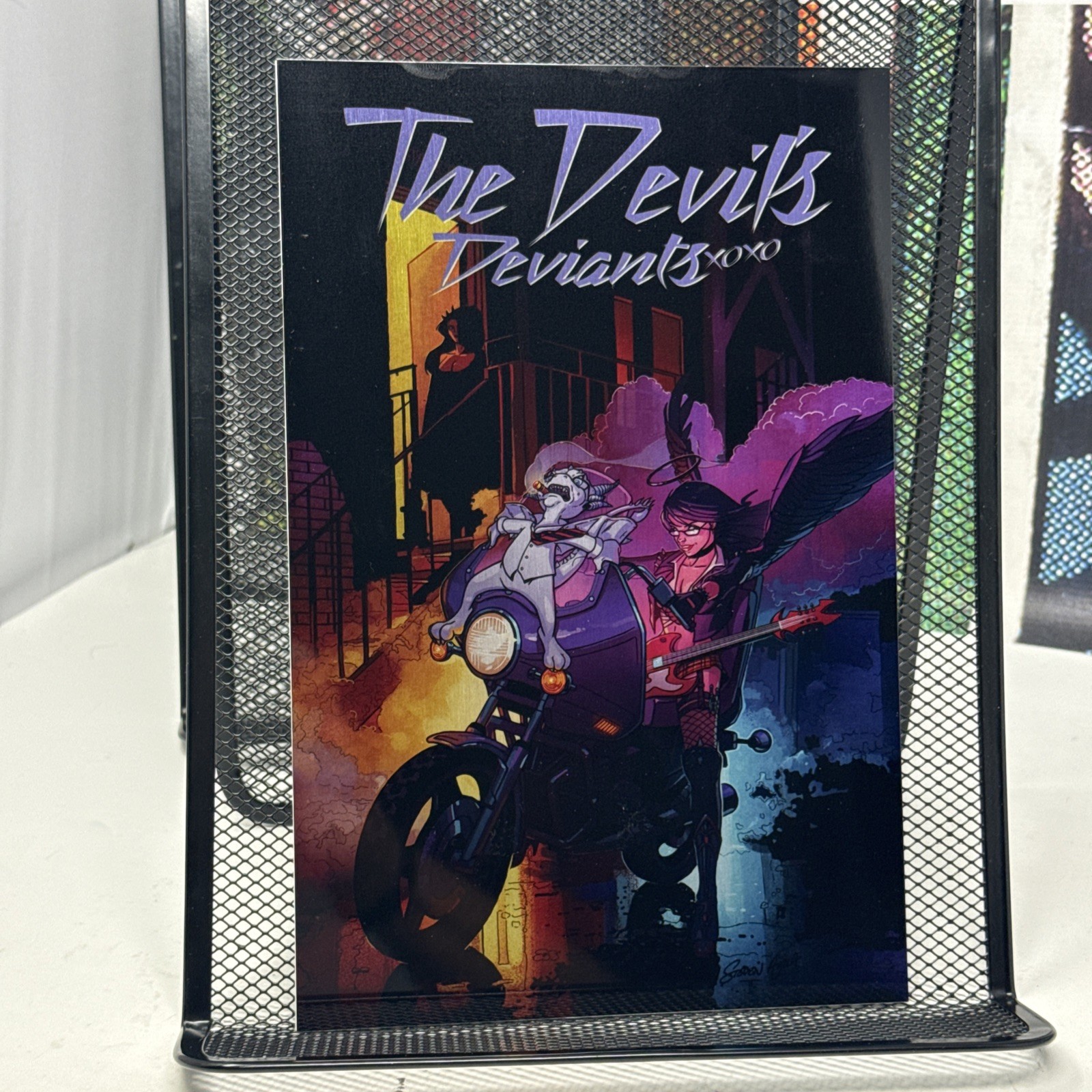 The Devil\'s Deviants xoxo #2 Variant Metal Prince Purple Rain Homage Cover