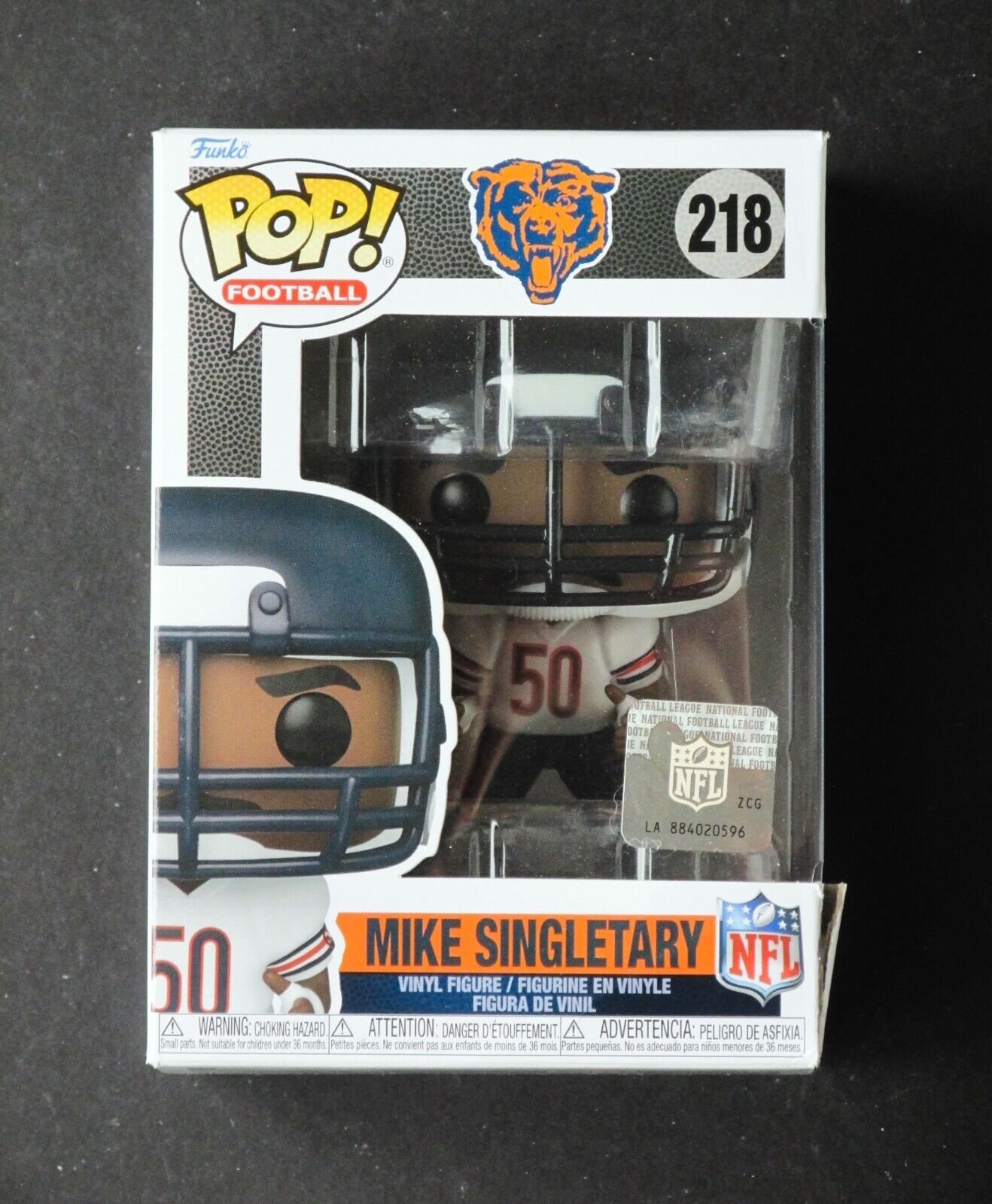 NEW Funko Pop Mike Singletary #218 (Chicago Bears) NFL
