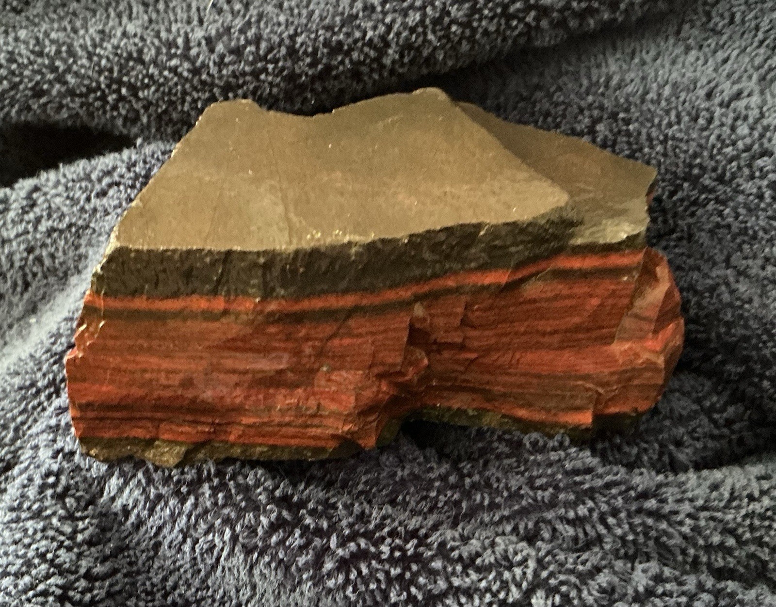 Unique Unpolished Jaspilite W/ Hematite & Jasper￼
