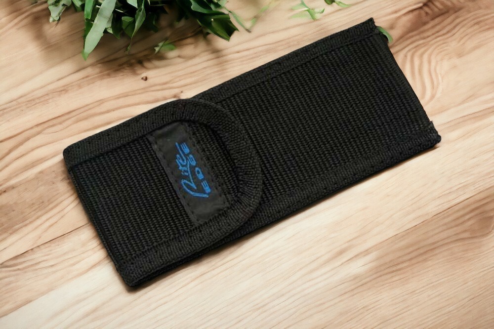 NEW Black Nylon Folding Knife Sheath Fits Up to 5\