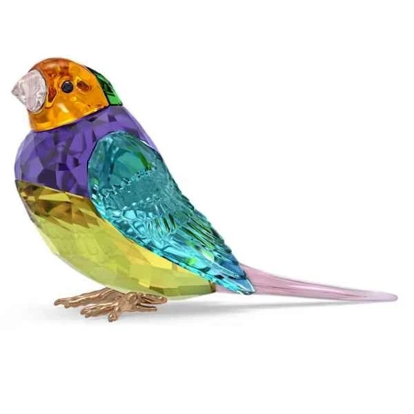 SWAROVSKI CRYSTAL IDYLLIA SCS GOULDIAN FINCH SMALL 5689266.NEW IN BOX.