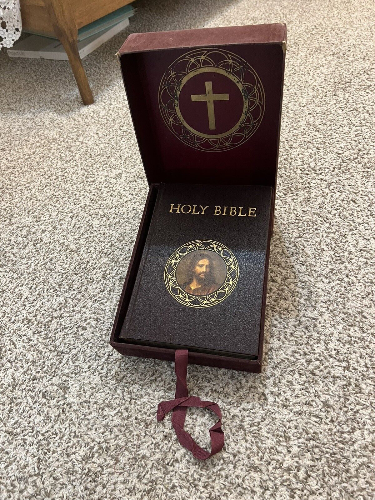 Vintage The Holy Bible ~ Catholic Action Edition