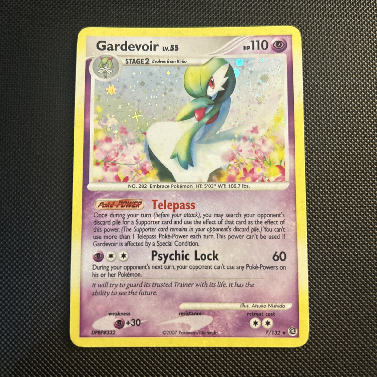 Gardevoir 7/132 HOLO Rare Secret Wonders Pokemon Card TCG