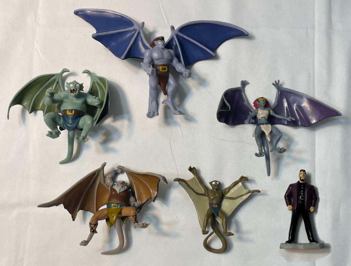 VINTAGE DISNEY GARGOYLES Applause PVC Figure Lot 1996