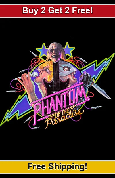 Phantom of the Paradise 1974-01 11x17 Movie TV Show Poster Buy 2 Get 2 Free Phantom of the Paradise 1974-01 11x17 Movie TV Show Poster Buy 2 Get 2 Free