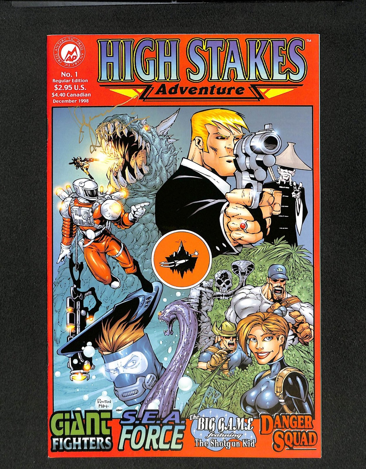 High Stakes Adventure #1 Antarctic Press