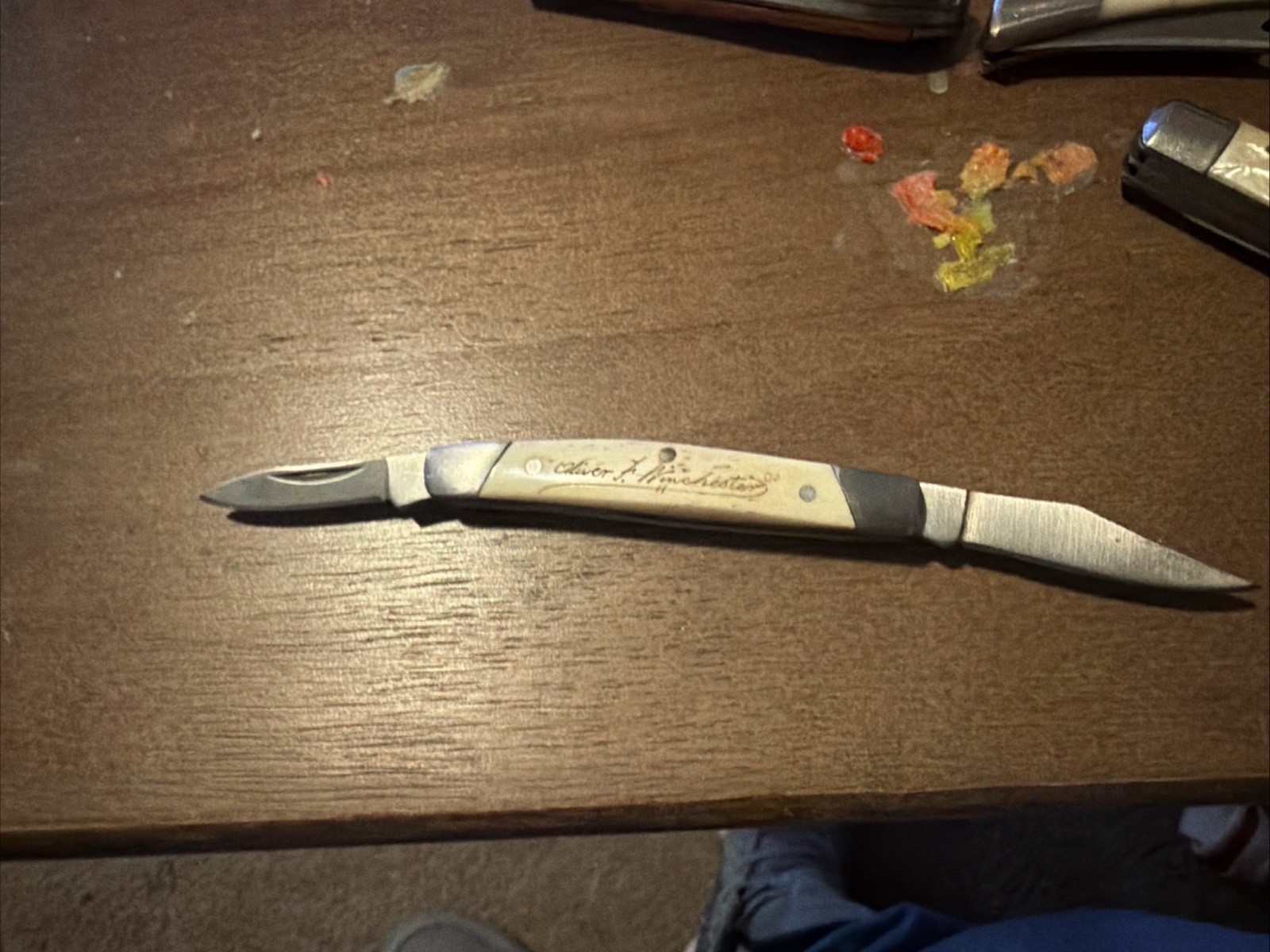 Rare Oliver Winchester Folding Pocket Knife