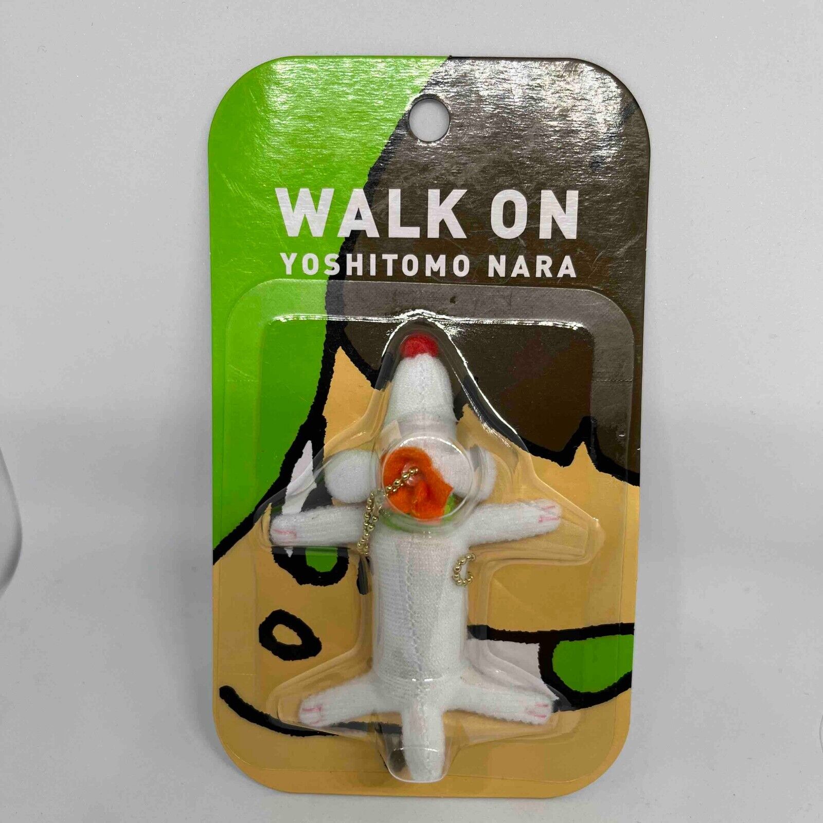 Yoshitomo Nara Plush Toy Pup King(mini) WALK ON 7.5cm \Mascot  LAMMFROMM NEW