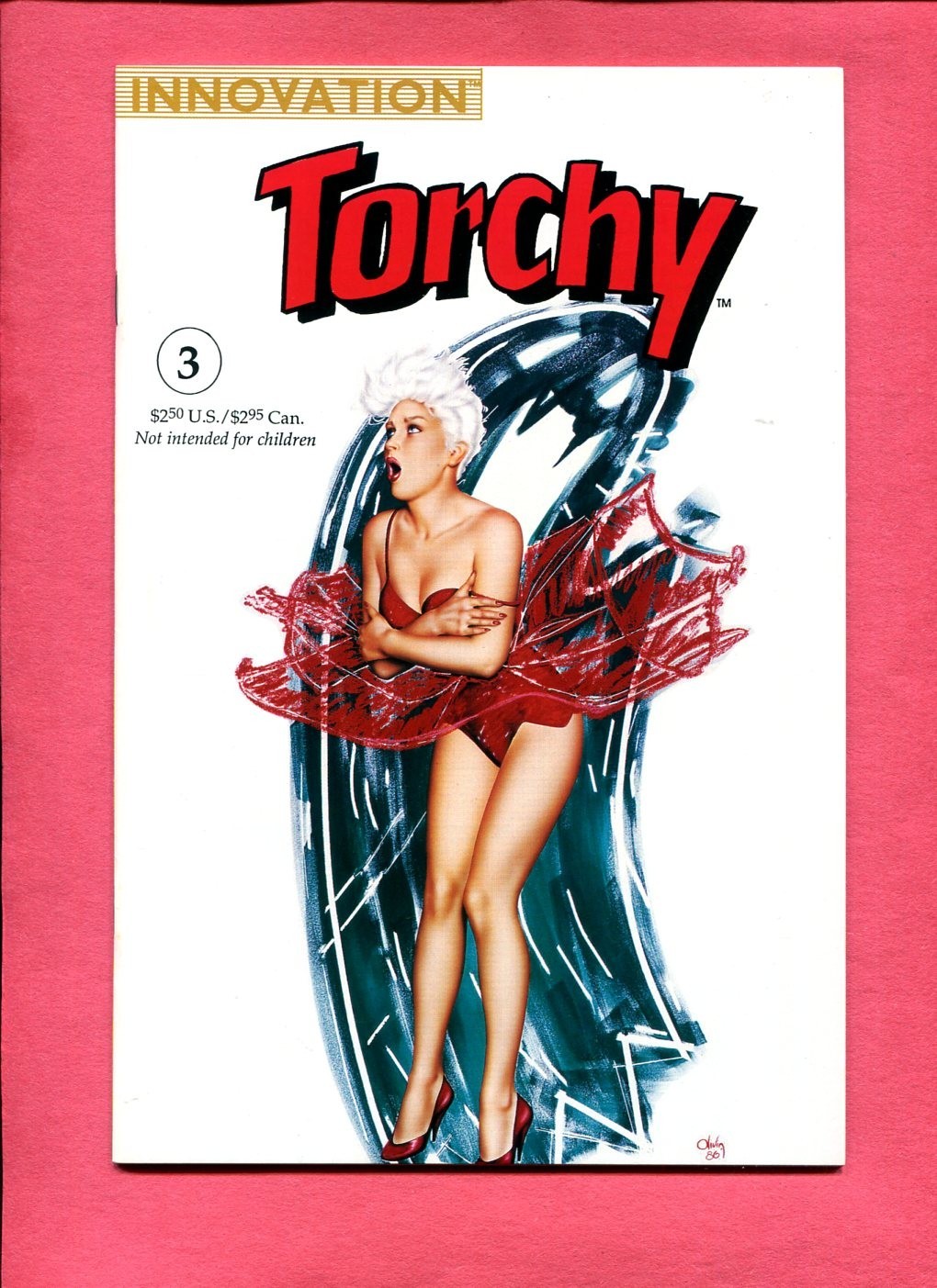 Torchy #3 Innovation Comics Fall 1991 Bill Ward, Olivia De Berardinis Cover
