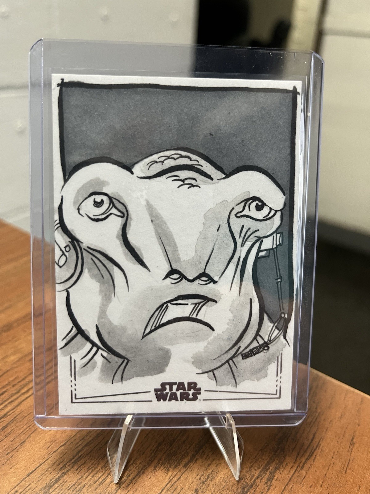 topps 2026 star wars chrome galaxy sketch