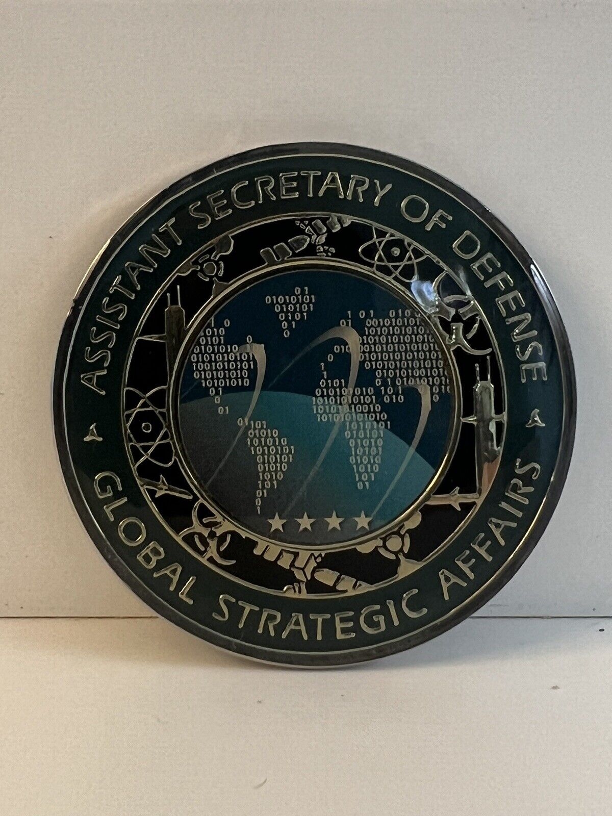 Rare- Assistant Secretary of Defense for Global Strategic Affairs-Challenge Coin