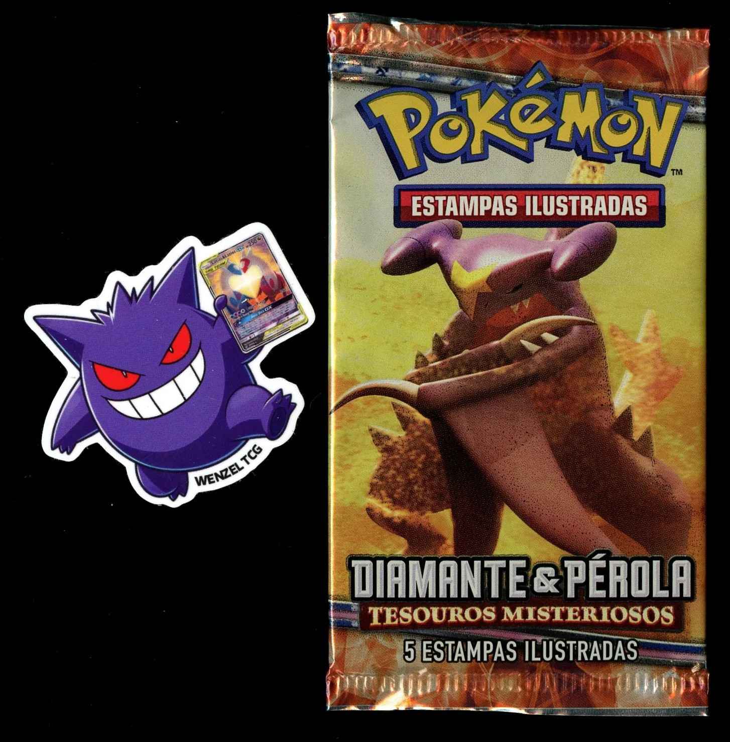 *Portuguese* Diamond & Pearl Mysterious Treasures Booster Pack