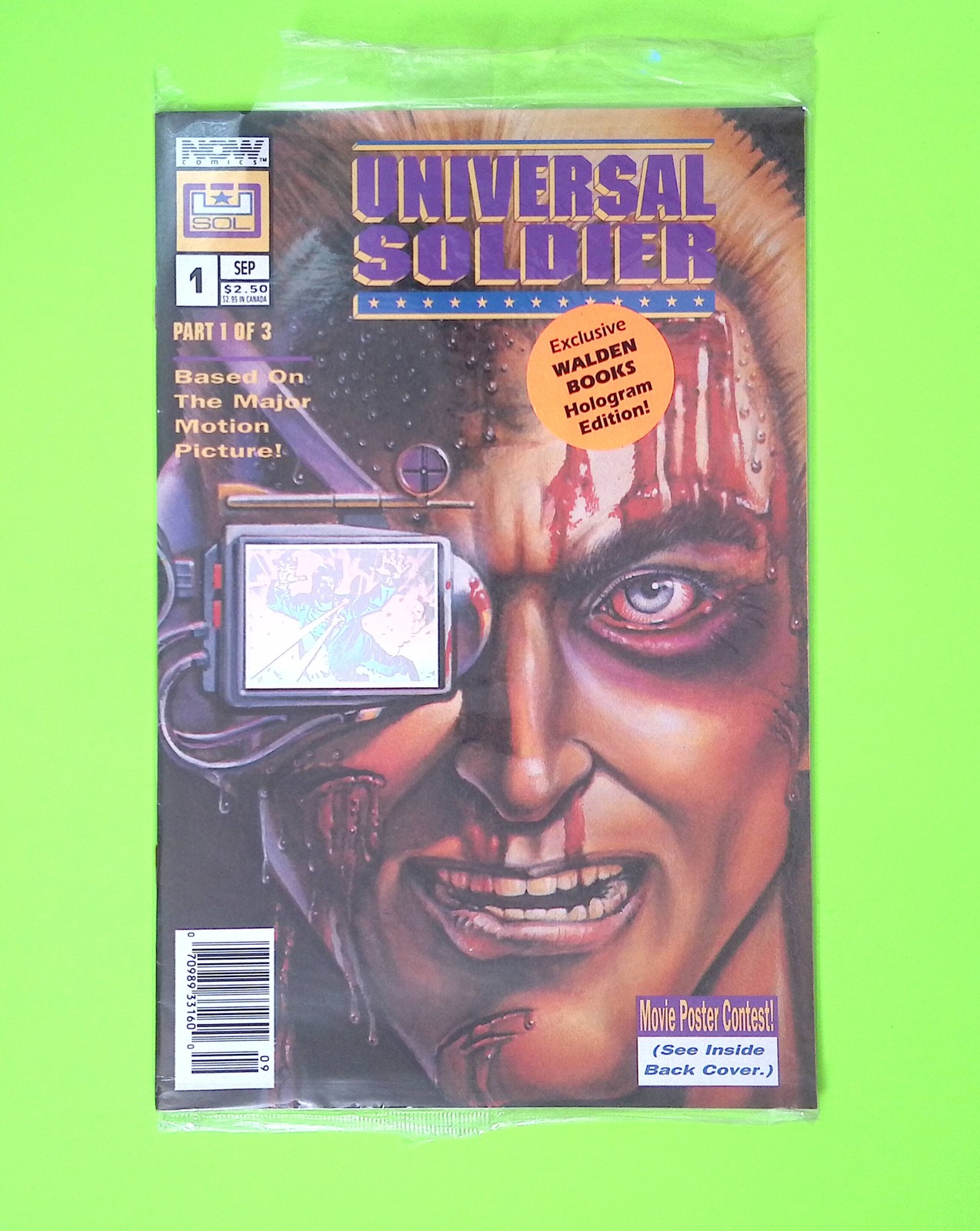 Universal Soldier #1 1992 Now Comics Newsstand Higher Grade Comic Book Q151-2