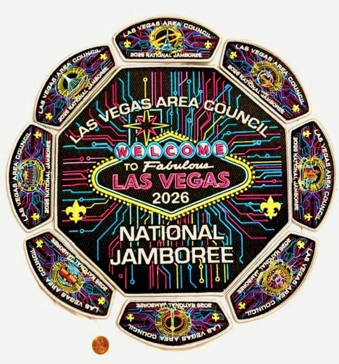 Las Vegas Area Council 2026 National Jamboree Set  Fundraiser 100 Made TOUGH