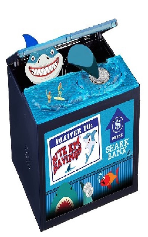 Bite Em\' Savings Shark Bank  Motion & Sound