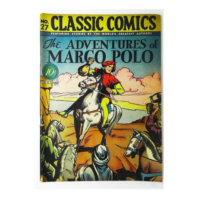 Classics Illustrated #27 HRN #27 1941 series Gilberton comics VG+ [b@
