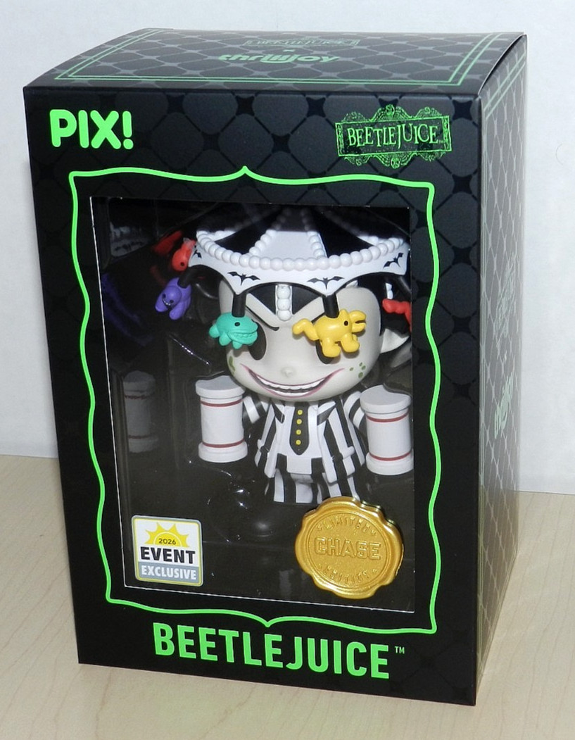 THRILLJOY BEETLEJUICE CHASE FIGURE CLEAN BOX MOVIE FIGURE