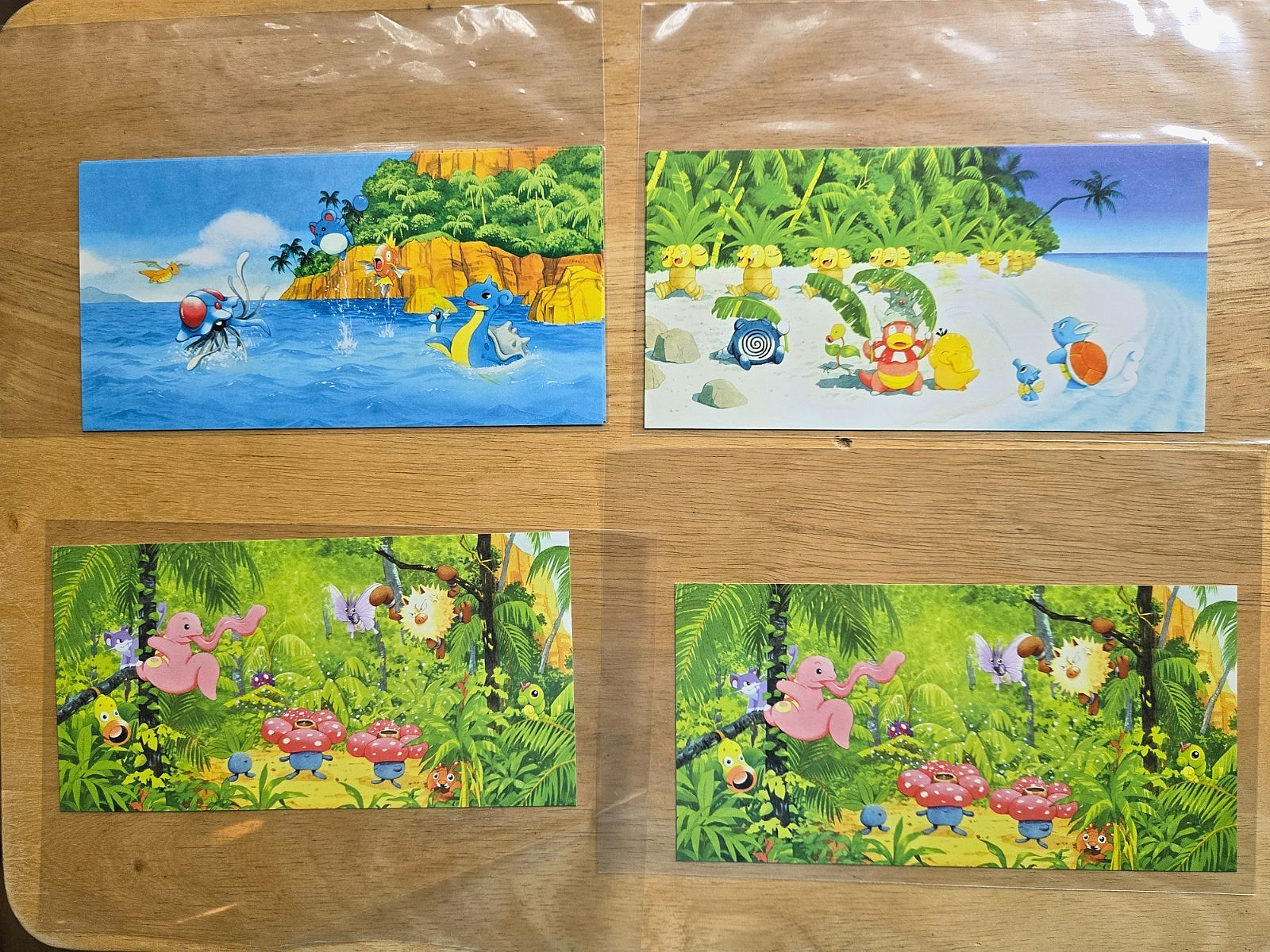 POST CARDS - SOUTHERN ISLANDS * TROPICAL ISLAND - 1995, 1996,1998 - NINTENDO POST CARDS - SOUTHERN ISLANDS * TROPICAL ISLAND - 1995, 1996,1998 - NINTENDO