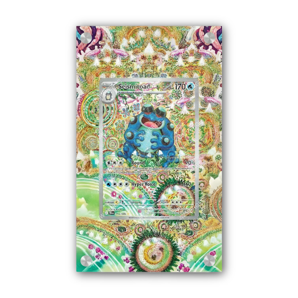 Seismitoad 105/086 - Exclusive Pokémon Extended Artwork Display Case