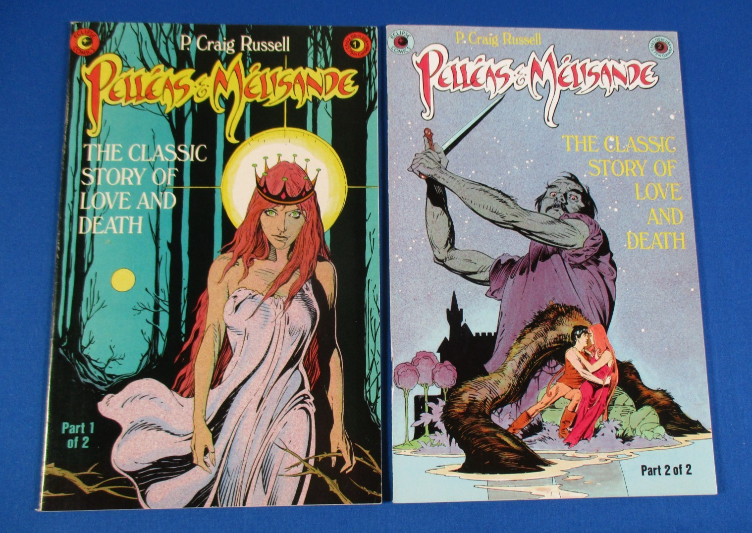 P CRAIG RUSSELL PELLEAS & MELISANDE 1 2 COMPLETE SET OPERA ECLIPSE 1985 NM