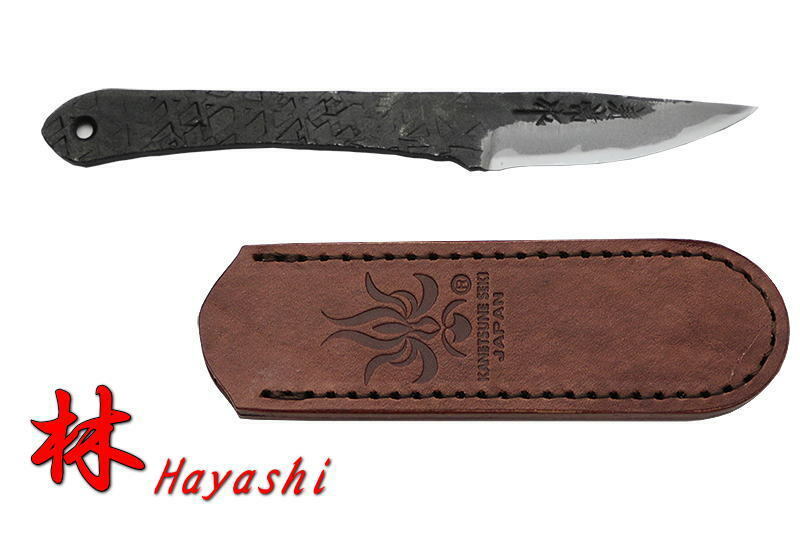 Kanetsune Seki Japan KB-421 Hayashi White Steel 65mm Small Field Camp Knife