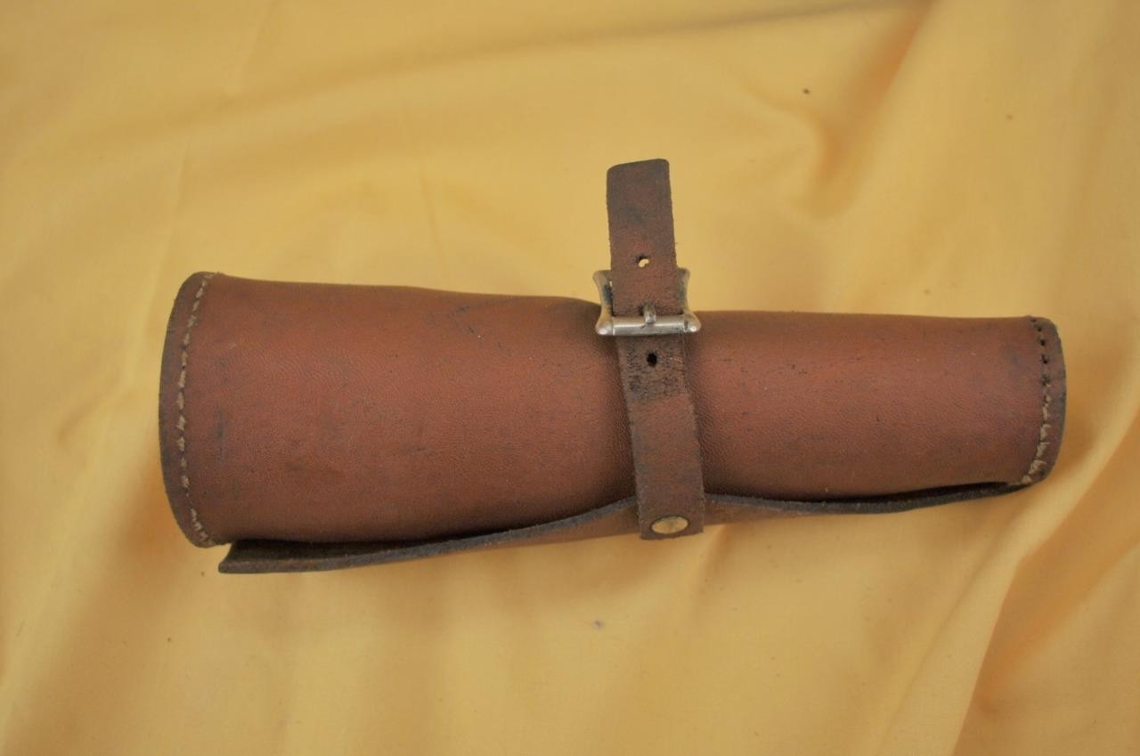 Vintage Greenlee No. 735 Complete Conduit Knockout Punch Set w/Leather Case