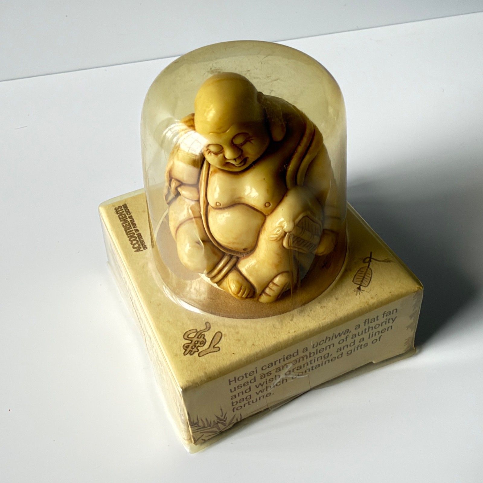 Small Sleeping Buddha (Hotei Style) Figurine Statue - Buddhism Decor - Vintage Small Sleeping Buddha (Hotei Style) Figurine Statue - Buddhism Decor - Vintage