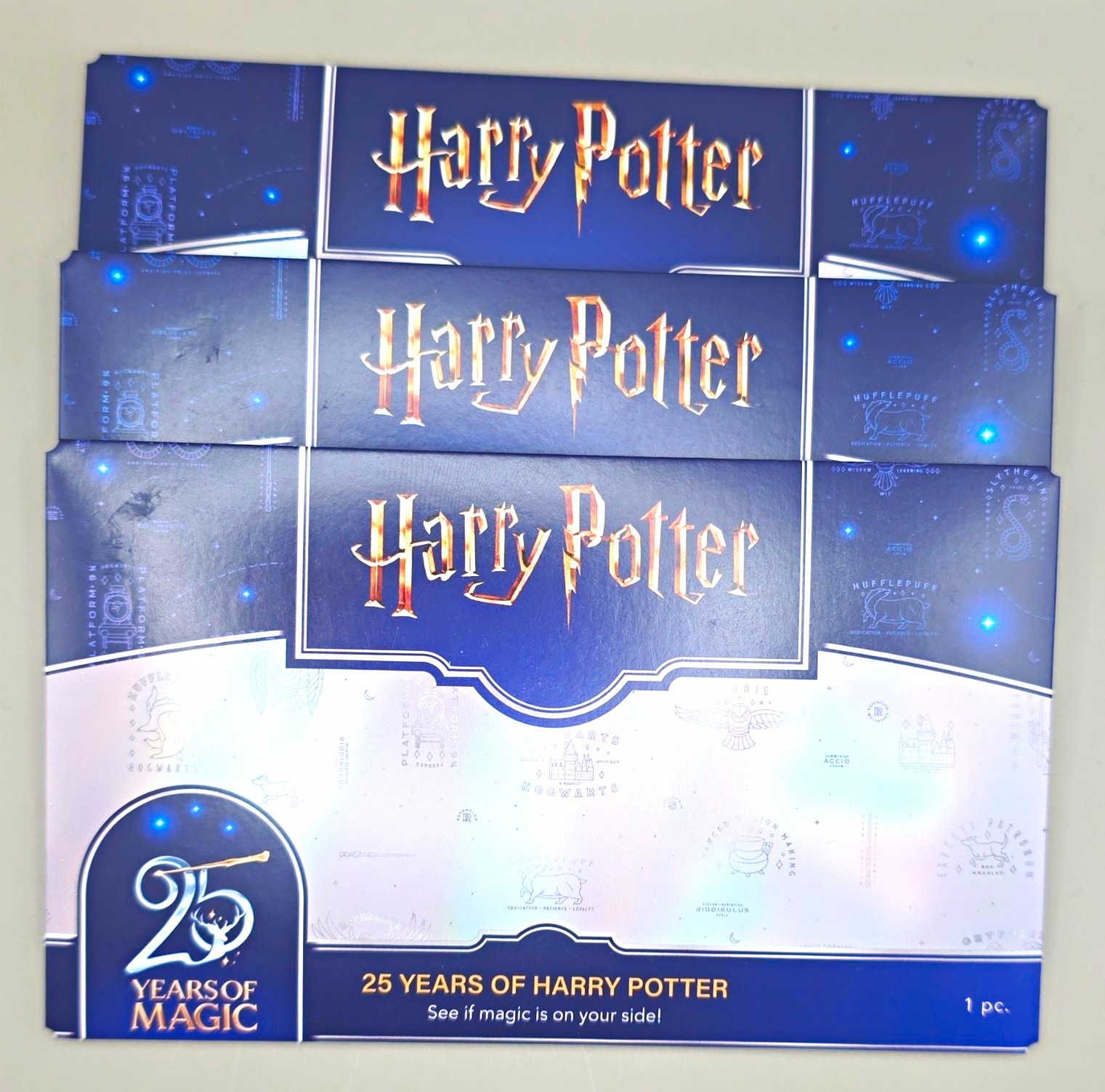 Royal Dutch Mint Harry Potter 25 Years of Magic 3 Coin Set Collectible Fantasy