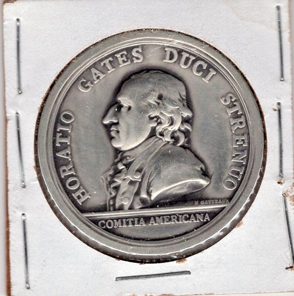 AMERICA\'S First Medal\'s--GENERAL HORATIO GATES DUCI STRENUO  Commemoritive Medal