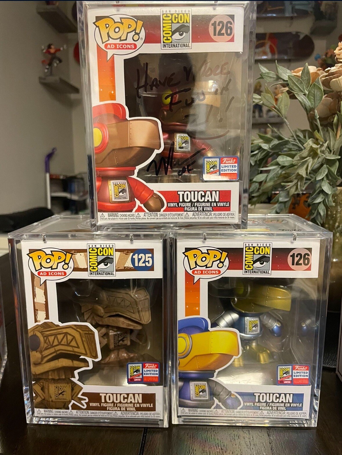 2021 SDCC Exclusive Funko Pops