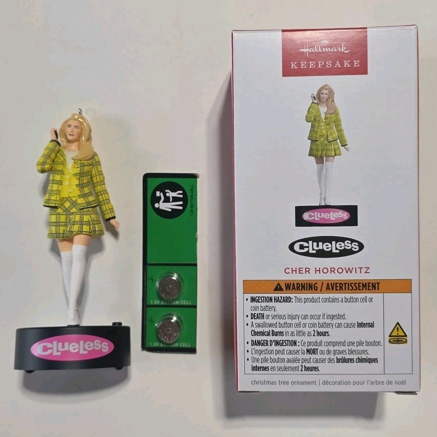 Hallmark Keepsake 2025 Clueless Cher Horowitz NIB- With Sound - Hallmark Keepsake 2025 Clueless Cher Horowitz NIB- With Sound -