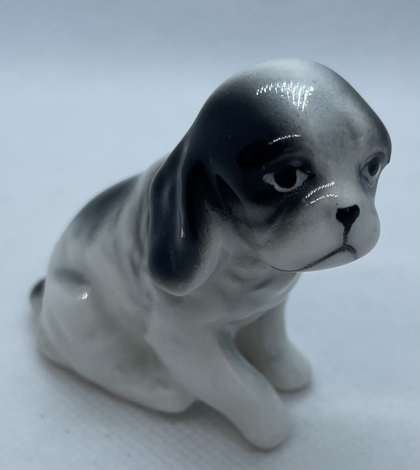 Vintage Cavalier King Charles Spaniel Dog Figurine 2.25 Inches - Inarco - Japan