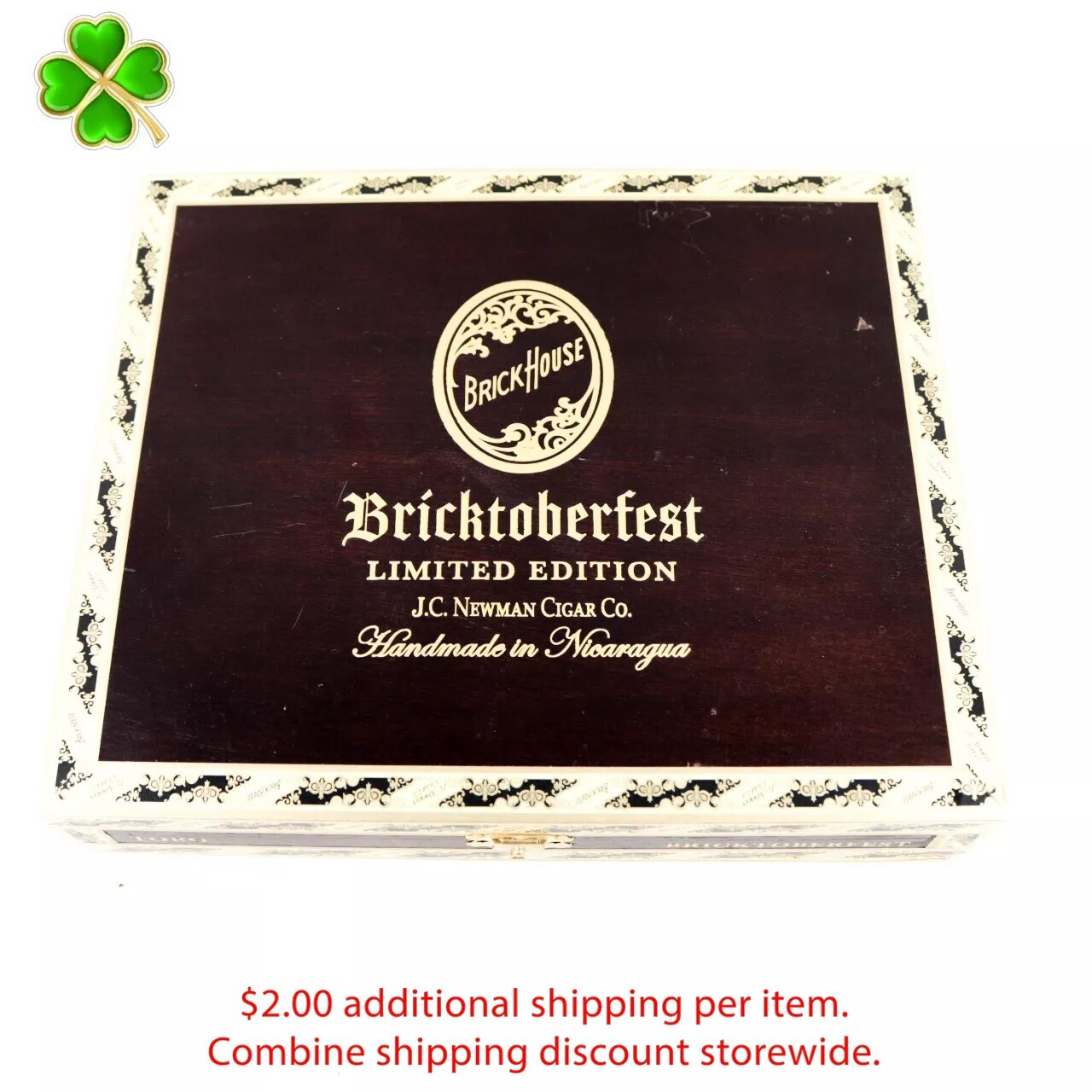 Brick House Bricktoberfest Limited Edition Toro Wood Cigar Box 9