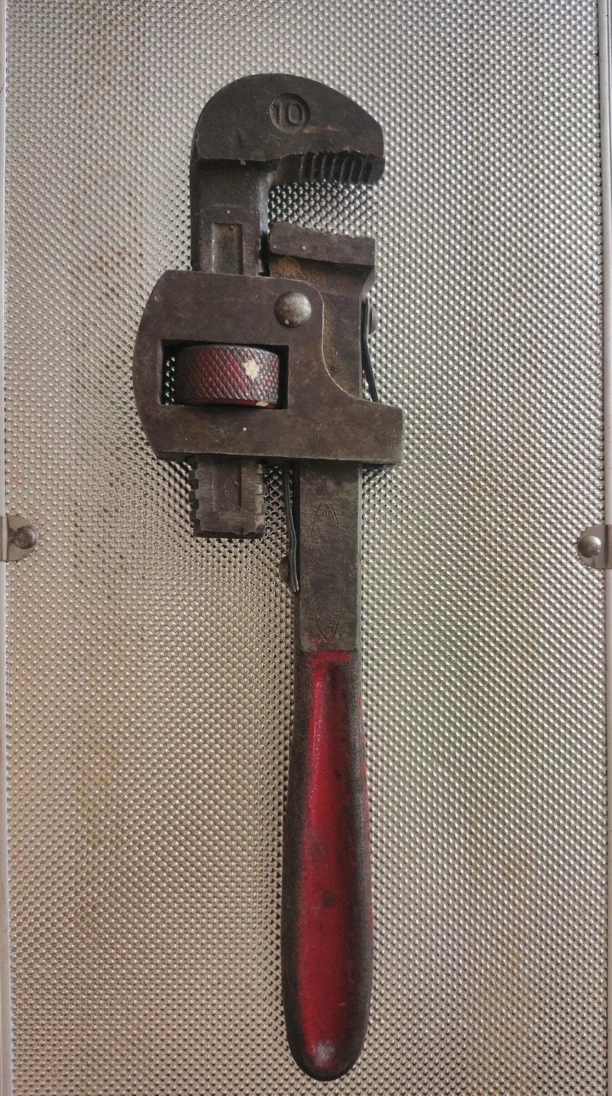 Vtg Antique Henry & Allen #10 Stillson Pipe Wrench 10in Made in USA (c. 1920s)🔧