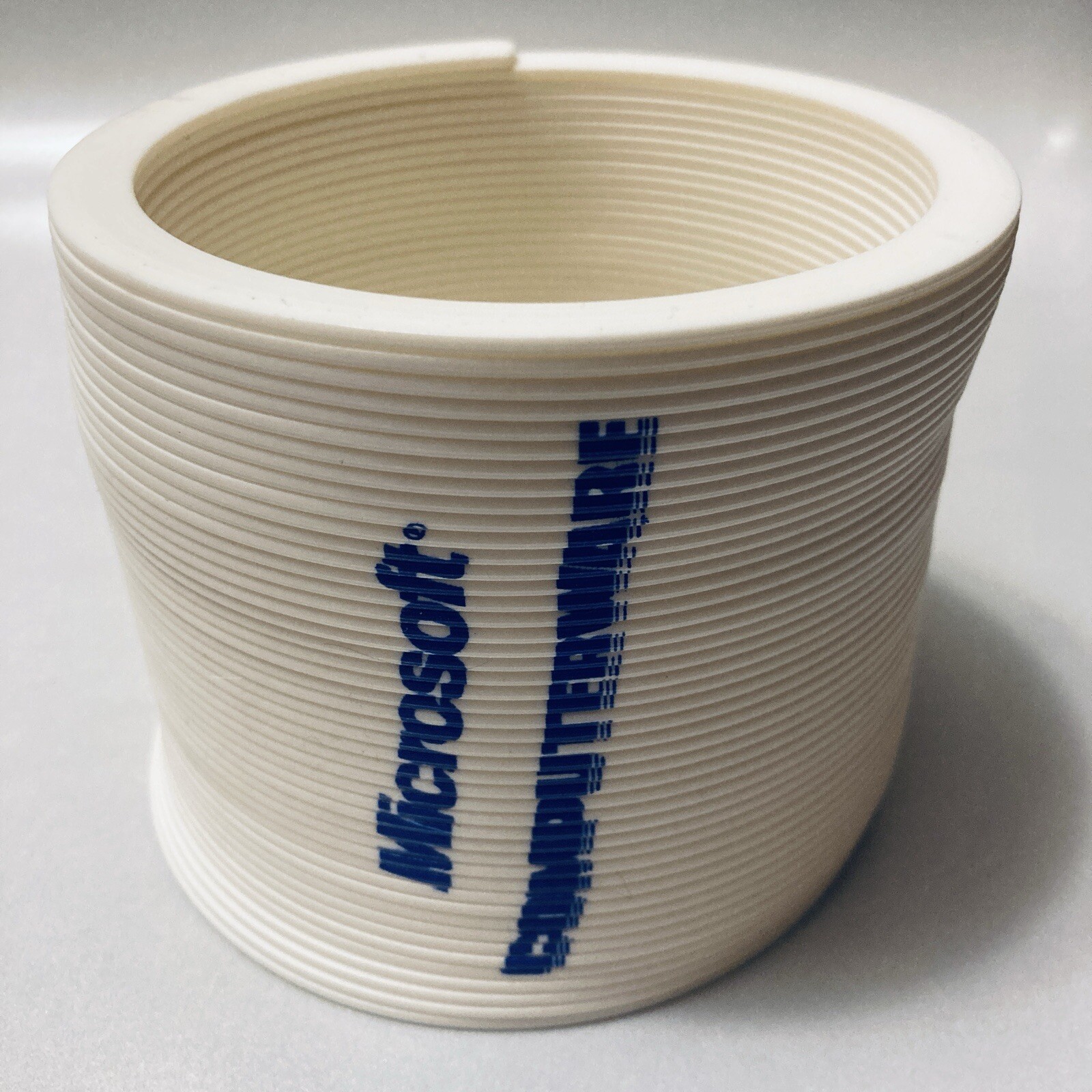 Vintage Microsoft Computerware Slinky Toy Promo Gift Giveaway Pacman Logo 80s Vintage Microsoft Computerware Slinky Toy Promo Gift Giveaway Pacman Logo 80s