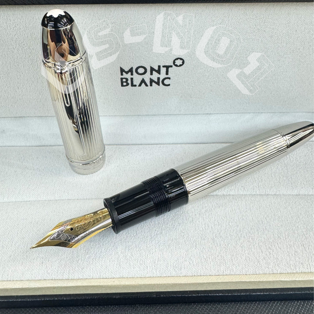Montblanc Meisterstück 149 Fountain Pen w/ Montblanc Leather Case VIP Gift Set Montblanc Meisterstück 149 Fountain Pen w/ Montblanc Leather Case VIP Gift Set