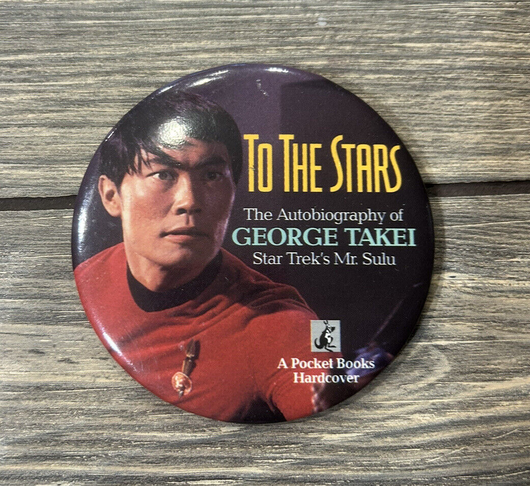 Vintage To The Stars The Autobiography of George Takei Star Treks Mr Sulu Pin 3\