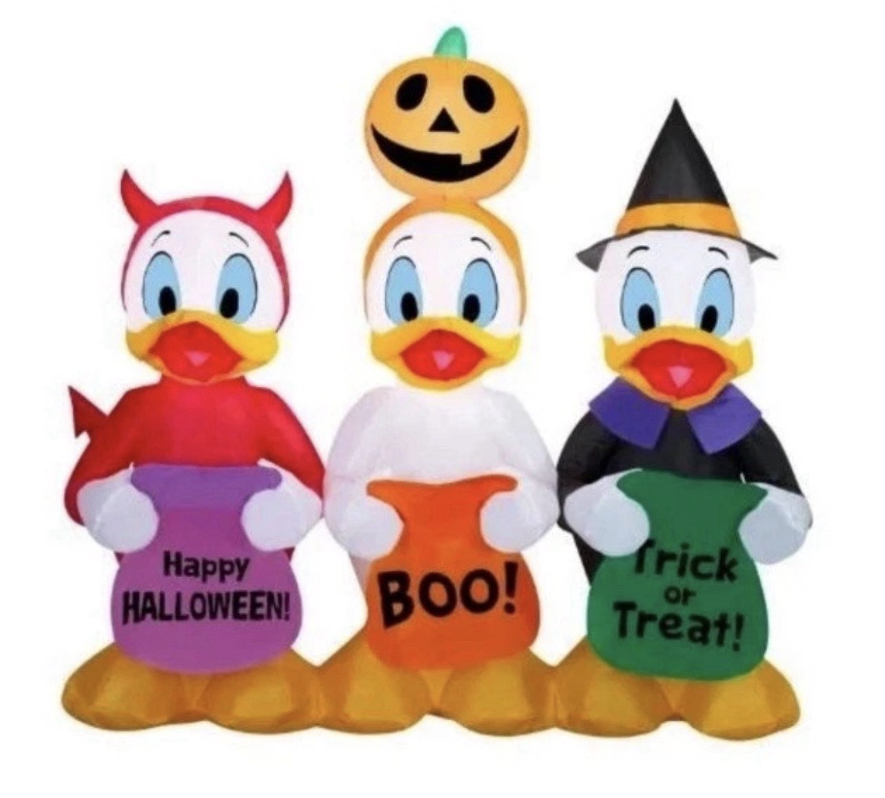 5 Ft HUEY DEWIE AND LOUIE Airblown Yard Inflatable DONALD DUCKS NEPHEWS 5 Ft HUEY DEWIE AND LOUIE Airblown Yard Inflatable DONALD DUCKS NEPHEWS