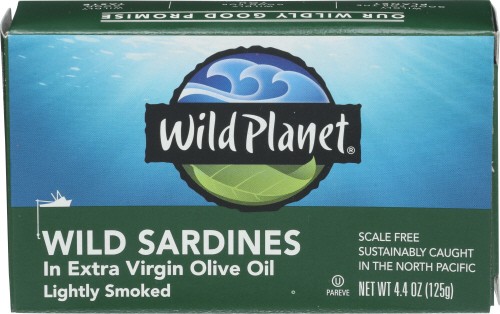 Wild Planet Sardine Evoo 4.4 OZ Pack Of 12
